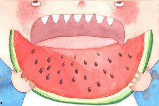 夏季吃瓜换脸,吃瓜换脸，趣味换新颜